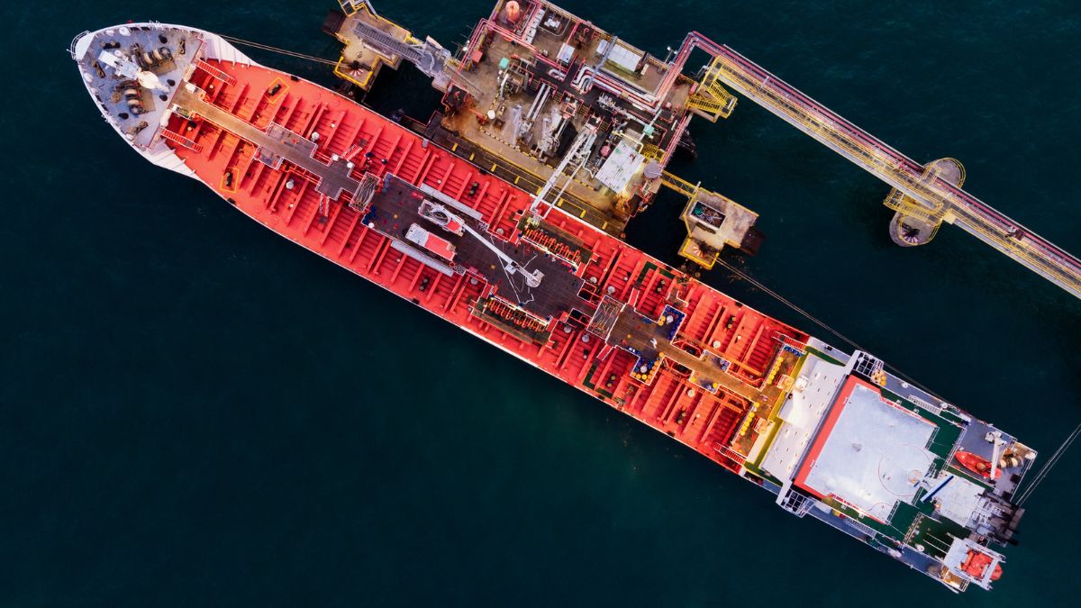 Oil and gas logistics - oilfield cargo prepared for international shipment